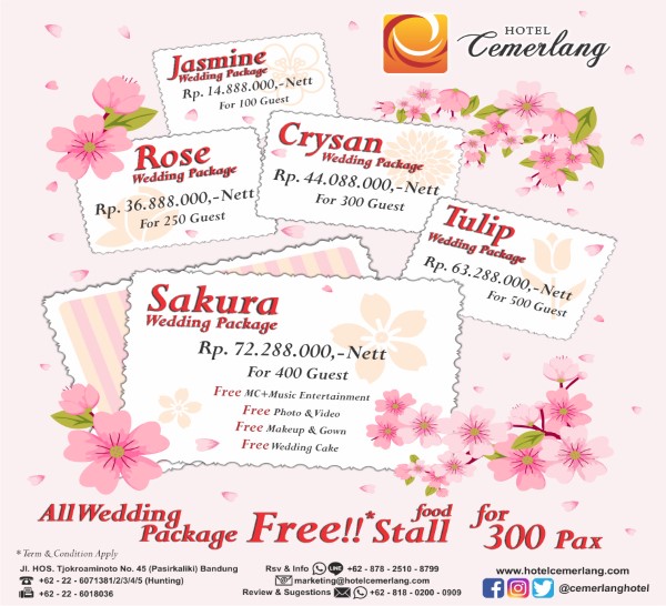 Wedding Package 2019