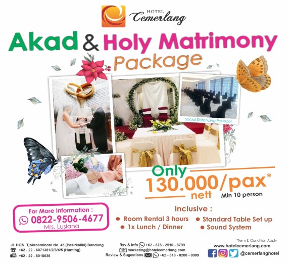 Akad & Holy Matrimony Package