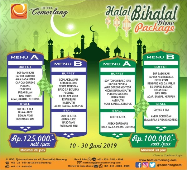 Halal Bihalal Package 2019