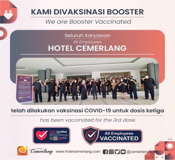 We are Booster Vaccinated