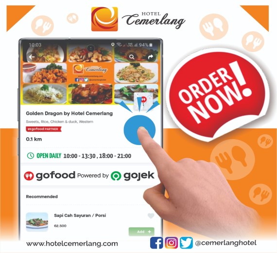 Golden Dragon Restaurant feat Go Food